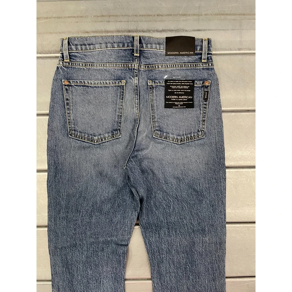 Modern American Brookhaven High‎ Boot Jeans Womens 30 Blue High Waist